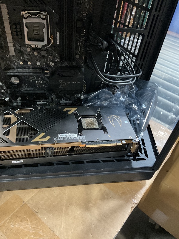 Photo 1 of **STOCK PHOTO FOR REFERENCE, for parts  MISSING RAM AND M.2**
ZOTAC MEK Gaming PC Desktop, NVIDIA GeForce RTX 5090 32GB GDDR7, AMD Ryzen 7 9700X Up to 5.5GHz, 32GB DDR5, 2TB NVMe SSD, 1200W 80+ Gold PSU, WiFi 7, Windows 11 Pro