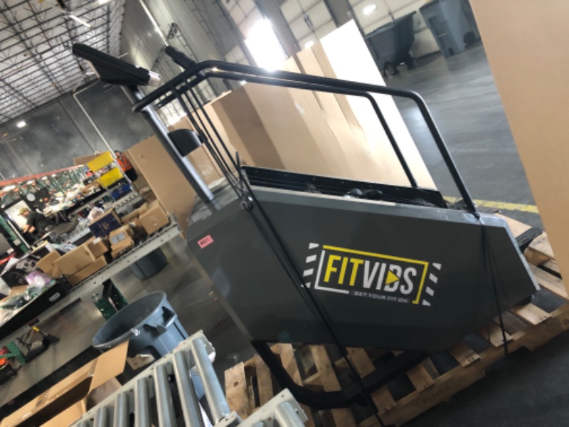 Photo 1 of ***MISSING POWER CABLE*** Fitvids Stair Stepper Machine, Commercial Grade Stair Climber with 15 Resistance Levels, Continuous Stair Stepping Machine for Cardio and Lower Body Workouts, LED Screen, Exercise Machine for Home Gym