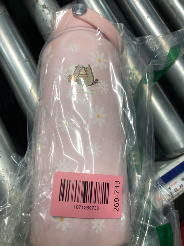 Photo 1 of ***Bottle dented*** Daisy Water Bottle Stainless Steel 32oz Insulated with Lid, Flower Water Bottles Gifts for Women Girls Friends Teens Birthday Christmas