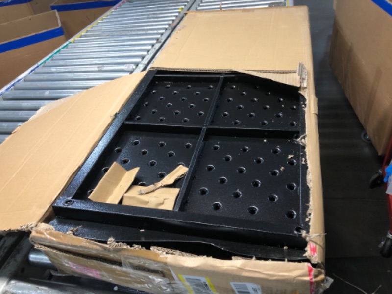 Photo 1 of ***DAMAGED - SEE NOTES/PICTURES*** 49.2" Folding Wheelchair Ramp with Handrails, 770LB Heavy Duty Portable Wheelchair Ramp for Steps, Adjustable Height 1"-7.28", Extra Wide Handicap Ramp for Home, Mobility Scooter & Doorway Access