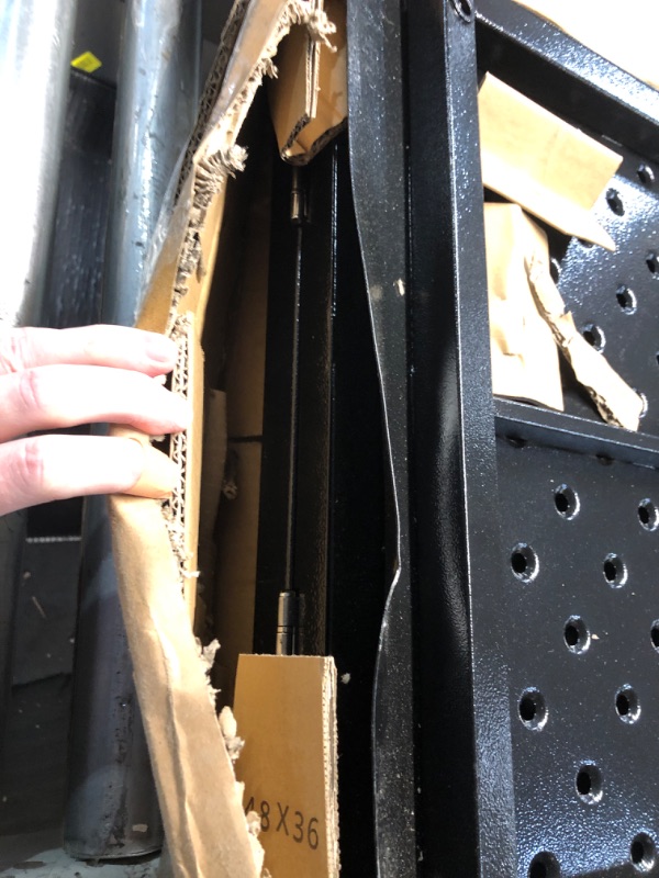 Photo 1 of ***DAMAGED - SEE NOTES/PICTURES*** 49.2" Folding Wheelchair Ramp with Handrails, 770LB Heavy Duty Portable Wheelchair Ramp for Steps, Adjustable Height 1"-7.28", Extra Wide Handicap Ramp for Home, Mobility Scooter & Doorway Access