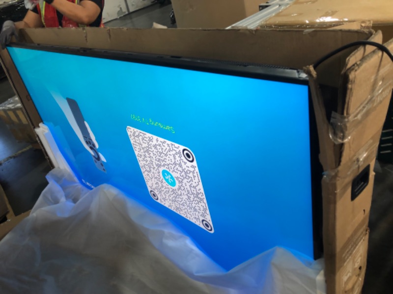 Photo 1 of ***DAMAGED - SEE NOTES/PICTURES*** Samsung 85-Inch Class Neo QLED 4K QN80F Series, Vision AI, Mini LED Smart TV (2025 Model, 85QN80F) Neo Quantum HDR, Object Tracking Sound Lite w/Dolby Atmos, NQ4 AI Gen2 Processor, Alexa Built-in