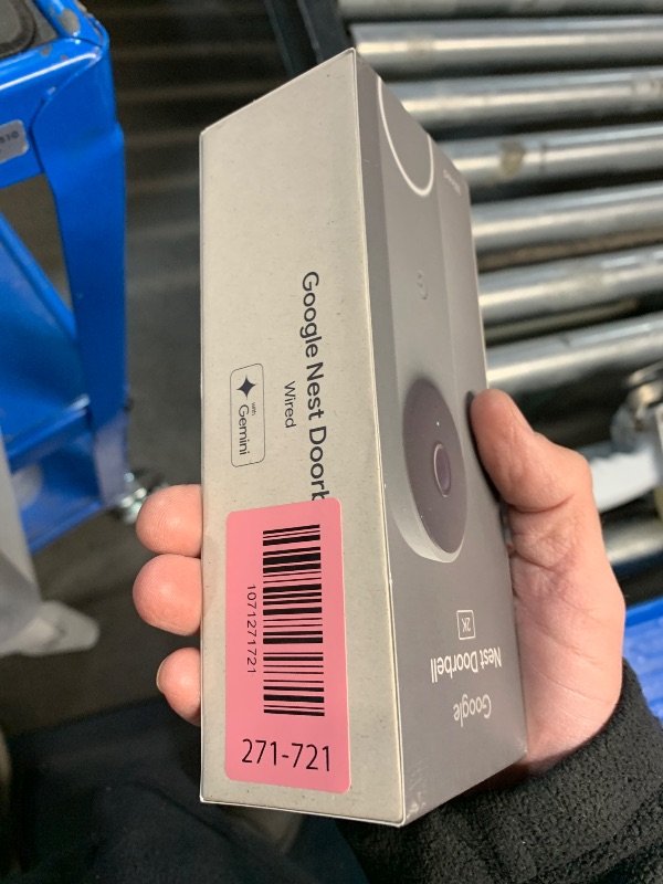Photo 1 of ***FACTORY SEALED***Google Nest Doorbell (Battery) - Ash