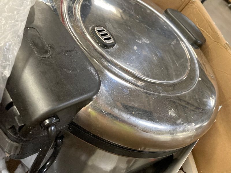 Photo 1 of ***NEEDS CLEANING****Winco Commercial-Grade Electric Rice Cooker with Hinged Cover, 30 Cup
