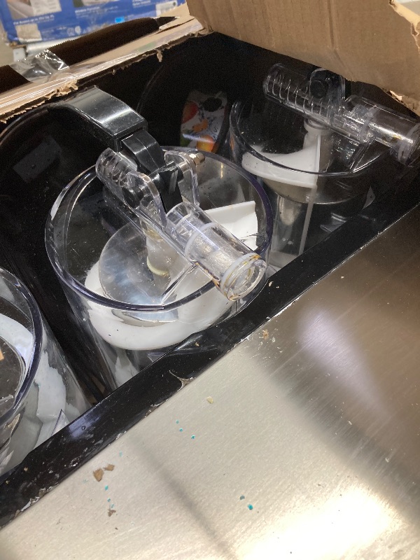 Photo 1 of **NOT TESTED**
Ultimate Commercial Slushy Machine – 12X3 Tank Stainless Steel Slush Machine,Commercial Frozen Drink Maker for Juices, Margaritas, and Cocktails – Ideal for Bars and Restaurants