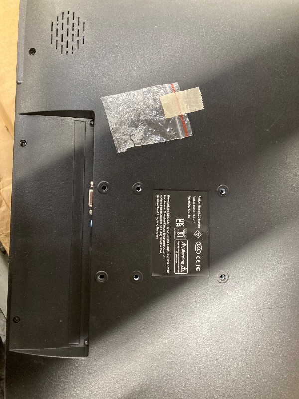 Photo 1 of (It did not come with the base or the cable; it was used.)
**NOT TESTED**


22 Inch Touchscreen Monitor, FHD 1080P Computer Monitor, HDMI VGA USB 10-Point Touch PC Display for Business, VESA, Built-in Speakers, Black