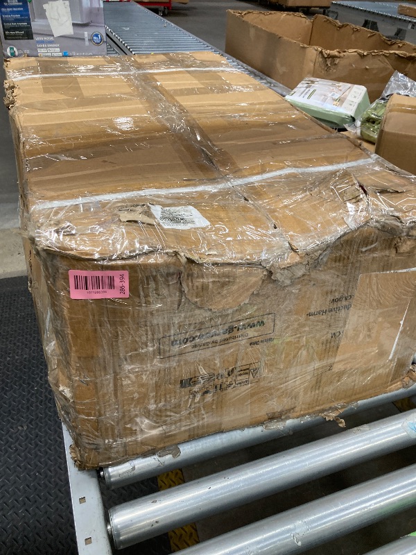 Photo 1 of *Used/Scratches* Garvee Hydraulic Lift Table Cart, 1100lbs Capacity 35.4" Lifting Height, Manual Single Scissor Lift Table with 4 Wheels and Non-Slip Pad, Hydraulic Scissor Cart for Material Handling, Orange