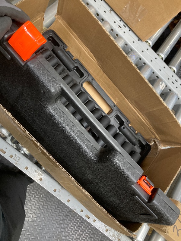 Photo 1 of *Snap broken* VEVOR Impact Socket Set 1/2 Inches 26 Piece Deep Sockets, 6-Point, Rugged Construction, Cr-V, 1/2 Inches Drive Socket Set Impact Metric 10mm - 36mm, with a Storage Cage