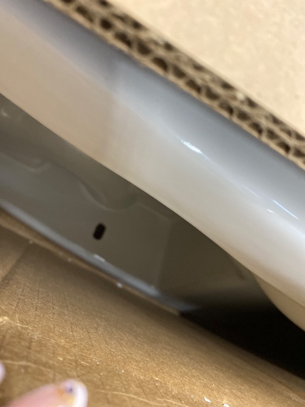 Photo 1 of ***Only tank enclosed*** TOTO® Drake® Two-Piece Elongated 1.28 GPF Universal Height TORNADO FLUSH ® Toilet with 12 Inch Rough-In, CEFIONTECT®, and SoftClose® Seat, WASHLET®+ Ready, Cotton White - MS776124CEFG.10#01