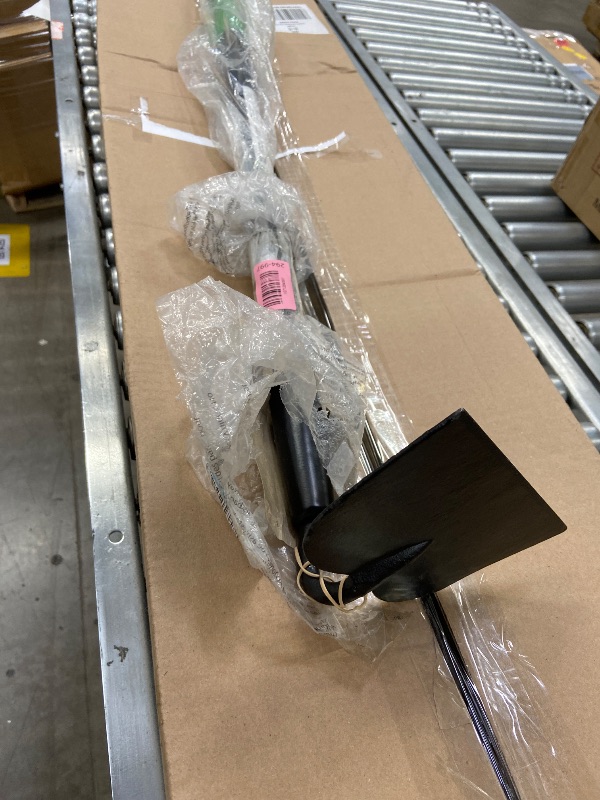 Photo 1 of ***DAMAGED -HANDLE BENT -SELLING AS IS *** Hooyman Garden Hoe with Forged Steel Head Construction, Ergonomic No-Slip H-Grip Handles, and Tough Fiberglass Core for Breaking Up Soil and Weeds during Gardening, Yardwork, Farming, and Outdoors Small