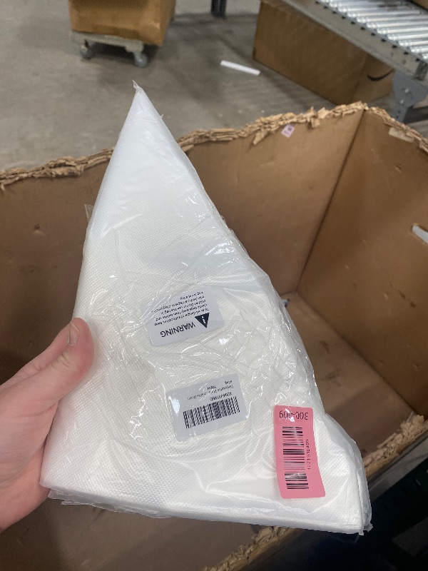 Photo 1 of **4 PACKS**Disposable Piping Bags - 100 pcs 12 inch Pastry Bags, Anti-Burst Tipless Icing Bags for Cake, Cream Frosting, Cupcakes, Pastries and Cookies Decorating