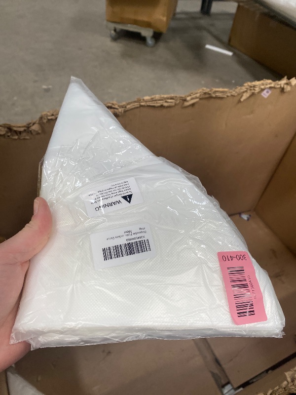 View 2 of **4 PACKS**Disposable Piping Bags - 100 pcs 12 inch Pastry Bags, Anti-Burst Tipless Icing Bags for Cake, Cream Frosting, Cupcakes, Pastries and Cookies Decorating