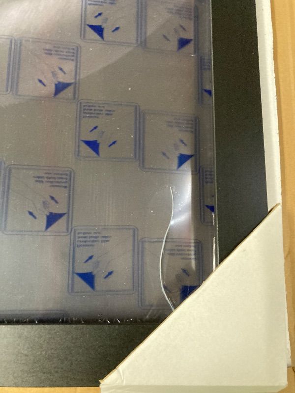 Photo 1 of ***DAMAGE -SELLING AS IS *** Americanflat 36x36 Picture Frame with Polished Plexiglass - Epic Collection - Square Picture Frame with Engineered Wood - Wide Photo Frames for Wall Display - Black