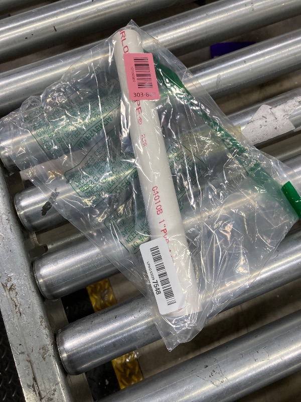 Photo 1 of 1 Inch Schedule 40 PVC Pipe – Rigid White PVC Plumbing Pipe for Drainage, Pool & Spa, Cold Water Applications – (1.315 Inch OD, 1.049 Inch ID) (12, Inches)