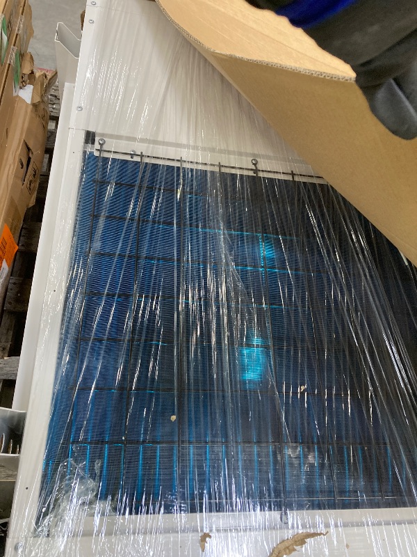 Photo 1 of 100000 BTU Electric Pool Heater, Suitable for Above Ground Pool Heaters, 20,000 Gallon Pool Heat Pump, Supports WiFi Timer, Dual-Mode Heating and Cooling Pool Heater, 220V-240V