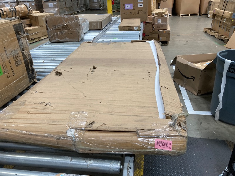 Photo 1 of ***DAMAGED -SELLING AS PARTS ONLY*** Corbyles 2-Tier Washer Dryer Countertop with 2.75"H Edge Rails, 54" W x 27.55" D Laundry Countertop for Folding Clothes, Washer and Dryer Topper with Non-Slip Pad (Pure Wood Color)