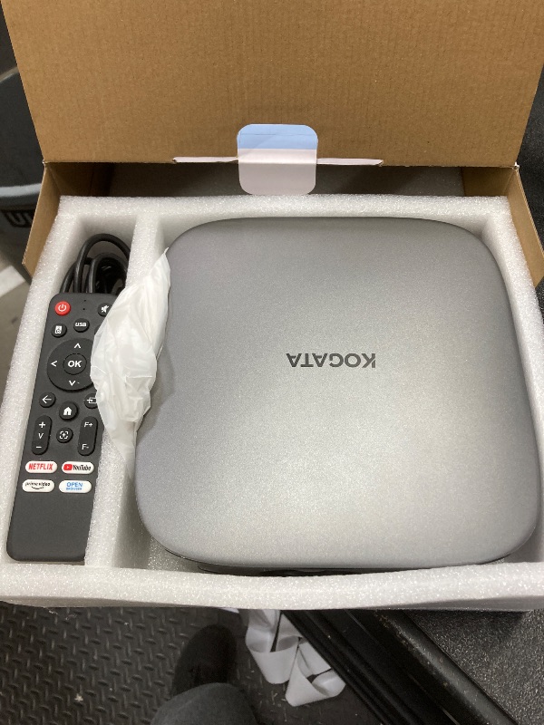 Photo 1 of [Short Throw/Built in Apps] Projector 4K with WiFi and Bluetooth, 2000ANSI TOF Auto Focus Keystone Smart Projector for Dolby Audio Home Theater Movie, Kogata Outdoor Projector Portable Ceiling Gray