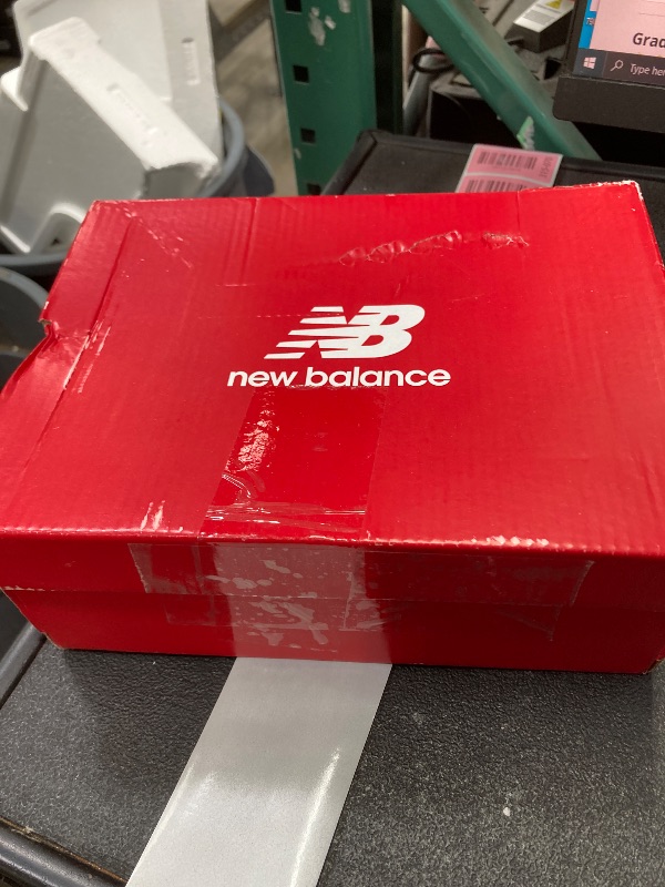 Photo 1 of    DIRTY  ***New Balance Kid's FuelCell Play V1 Hook and Loop Running Shoe, Quartz Grey/Rose Sugar/Sea Stone, 11 M Little Kid