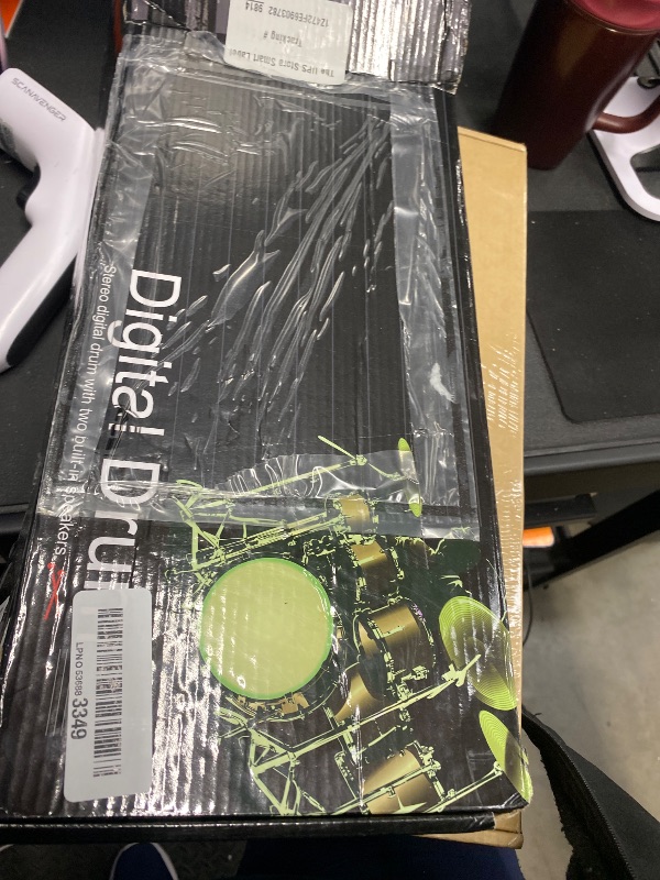 Photo 1 of **MISSING PARTS***Electronic Drum Set, Marrilley 9 Drum Practice Pad with Headphone Jack, Roll-up Pad Machine Built-in Speaker Drum Pedals Sticks 10 Hours Playtime, Great Holiday Xmas Birthday Gift for Kids