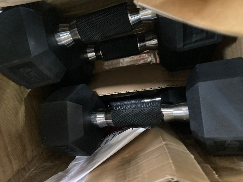 Photo 1 of ***2 10LB SET AND 2 15 LB SET****CAP Barbell Coated Dumbbell Weight | Multiple Options Pairs & Sets 2 10LB DUMBELLS AND 2 15LB SET