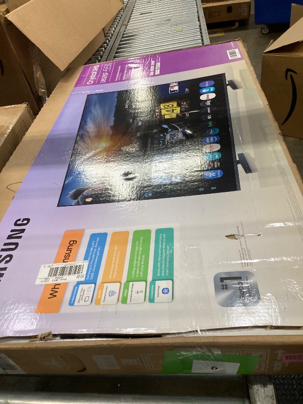 Photo 1 of ****NO RETURN/NO REFUND****
Samsung 55-Inch Class Crystal UHD U8000F 4K Smart TV (2025 Model) Endless Free Content, Crystal Processor 4K, MetalStream Design, Knox Security, Compatible with Alexa