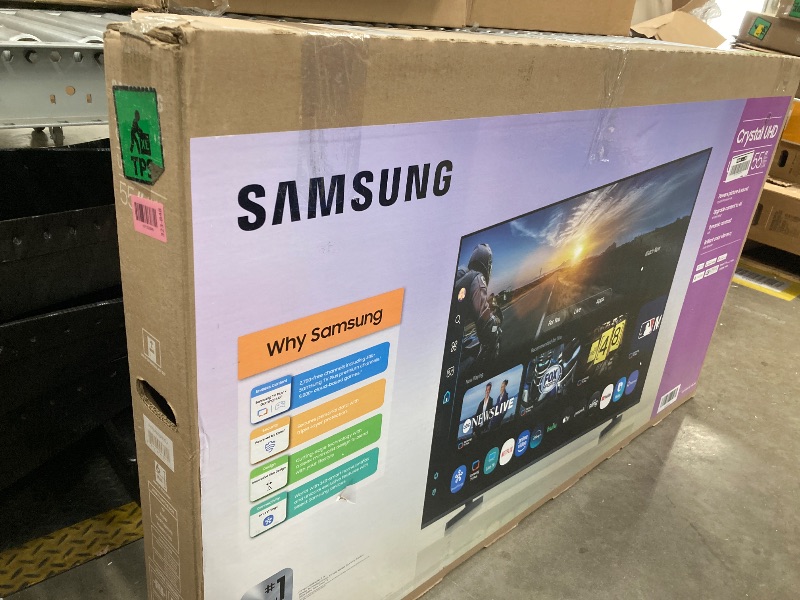 Photo 1 of ****NO RETURN/NO REFUND****
Samsung 55-Inch Class Crystal UHD U8000F 4K Smart TV (2025 Model) Endless Free Content, Crystal Processor 4K, MetalStream Design, Knox Security, Compatible with Alexa