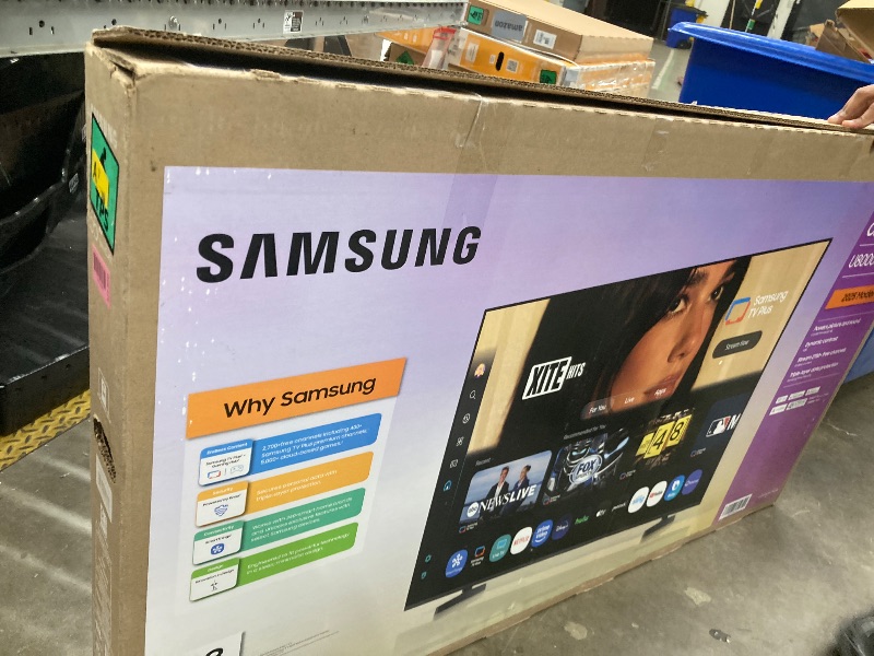 Photo 1 of ****NO RETURN/NO REFUND****SCREEN BROKEN***
Samsung 55-Inch Class Crystal UHD U8000F 4K Smart TV (2025 Model) Endless Free Content, Crystal Processor 4K, MetalStream Design, Knox Security, Compatible with Alexa