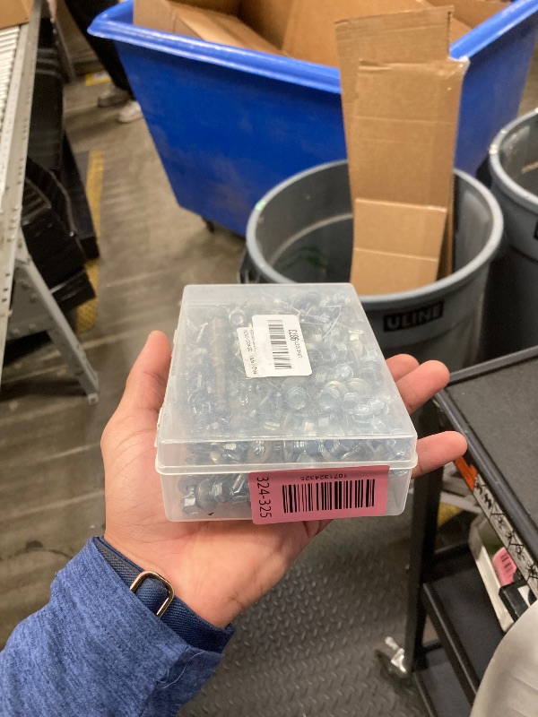 Photo 1 of #10 x 3/4" (200 PCS) Metal Roofing Screws with Rubber Washer, Hex Head Self Tapping Screws for Metal, Self Drilling Sheet Metal Screw, Hex Bit Socket Included