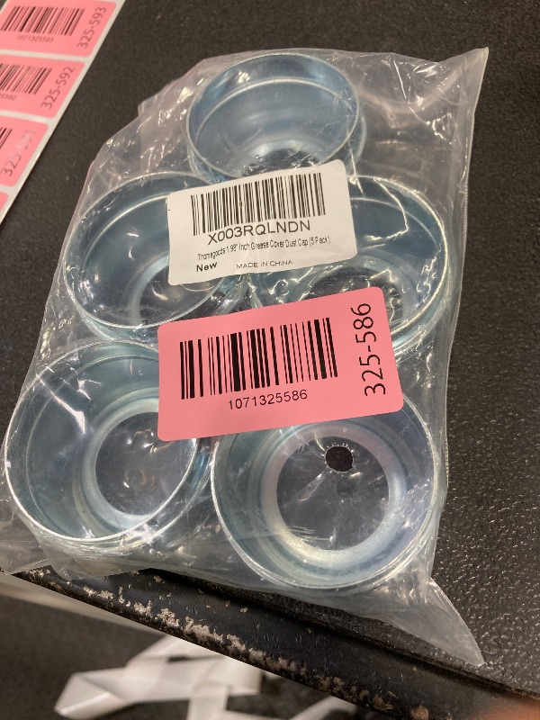 Photo 1 of 1.98" Inch Grease Cover Dust Cap 2k 3.5k 3,500 lb Axle Hub with Plug Fit for Dexter and Most Axles Trailer (5 Pack)