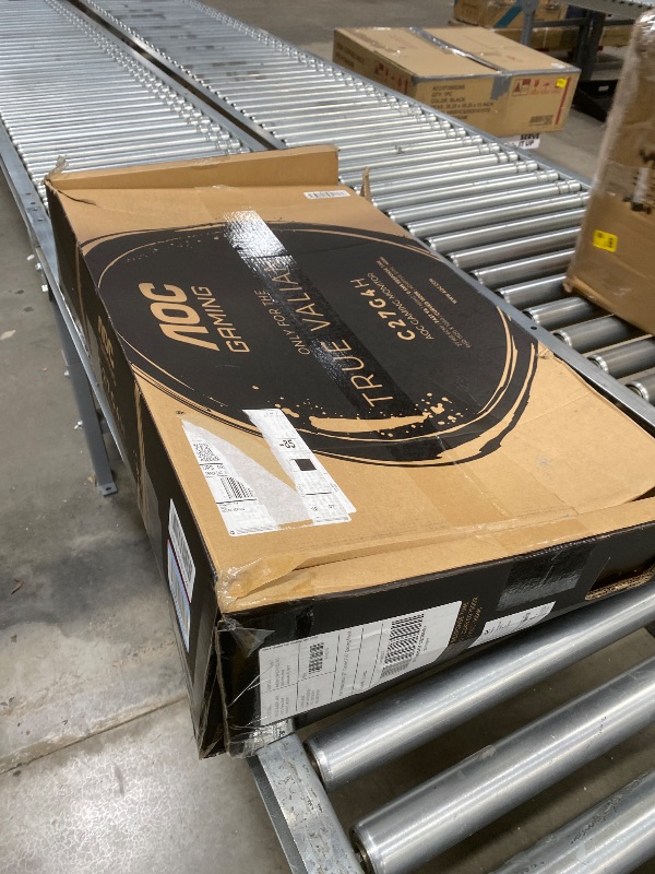 Photo 1 of *** NO REFOUND - NO RETURN*** AOC C27G4H 27" Curved Gaming Monitor, FHD 1080p, 180Hz, Adaptive Sync, Height Adjustable, 3-Year Zero Dead Pixel Guarantee, Black, Xbox PS5 Switch Compatible