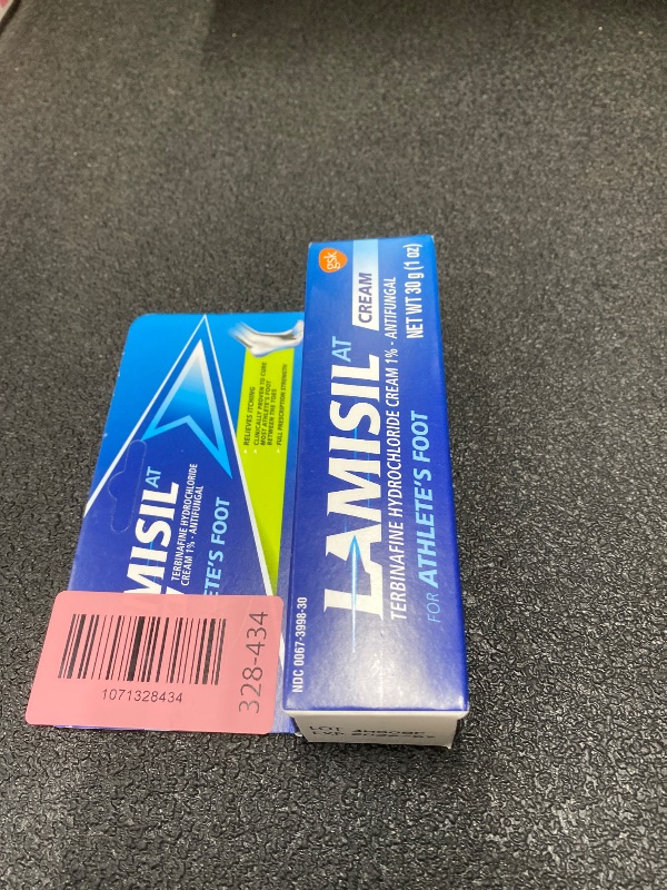 Photo 1 of ***EXP 7/2026******FACTORY SEALED***Lamisil Athlete's Foot Cream, 1 Week Treatment, Prescription Strength Terbinafine Hydrochloride, Fast Symptom Relief, Cures Most Athlete's Foot, 30 g (1 oz) - 1 pk***EXP 7/2026******FACTORY SEALED***