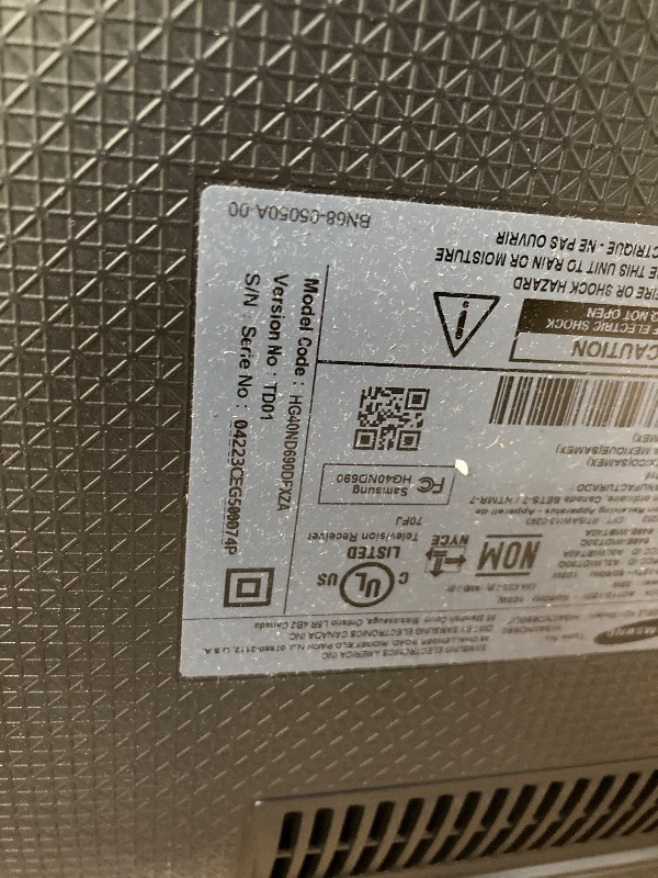 Photo 1 of ** no refunds, no returns** SAMSUNG 40-Inch Class Full HD F6000 Smart TV (2025 Model) HDR, Object Tracking Sound Lite, Knox Security, One UI Tizen, Smart TV
