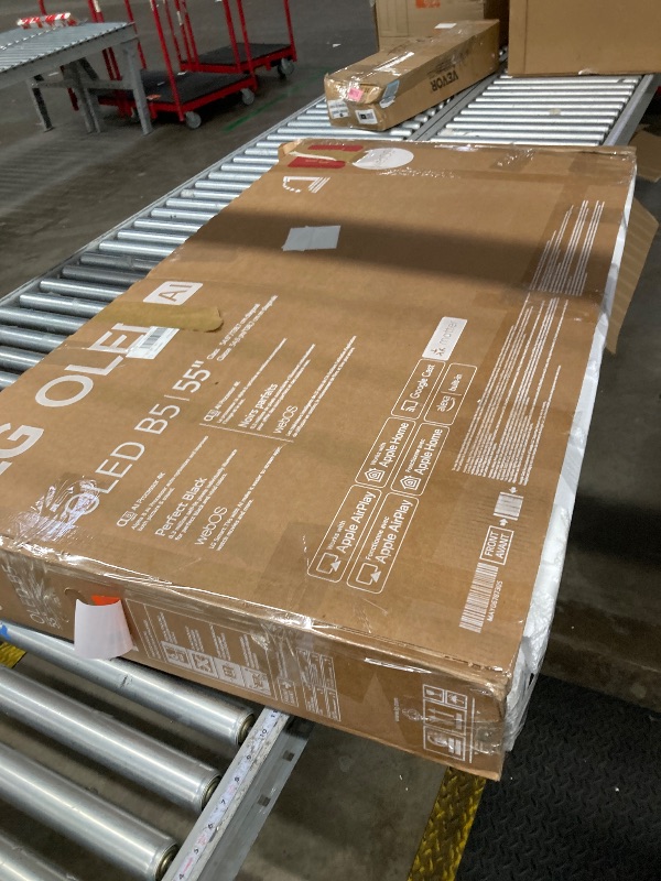 Photo 1 of **NO REFUNDS, NO RETURNS **LG 55-Inch Class OLED AI 4K B5 Series Smart TV w/Dolby Atmos, Dolby Vision, HDR10, AI Super Upscaling 4K, Filmmaker Mode, Wow Orchestra, Alexa Built-in (OLED55B5PUA.AUSZ, 2025)
