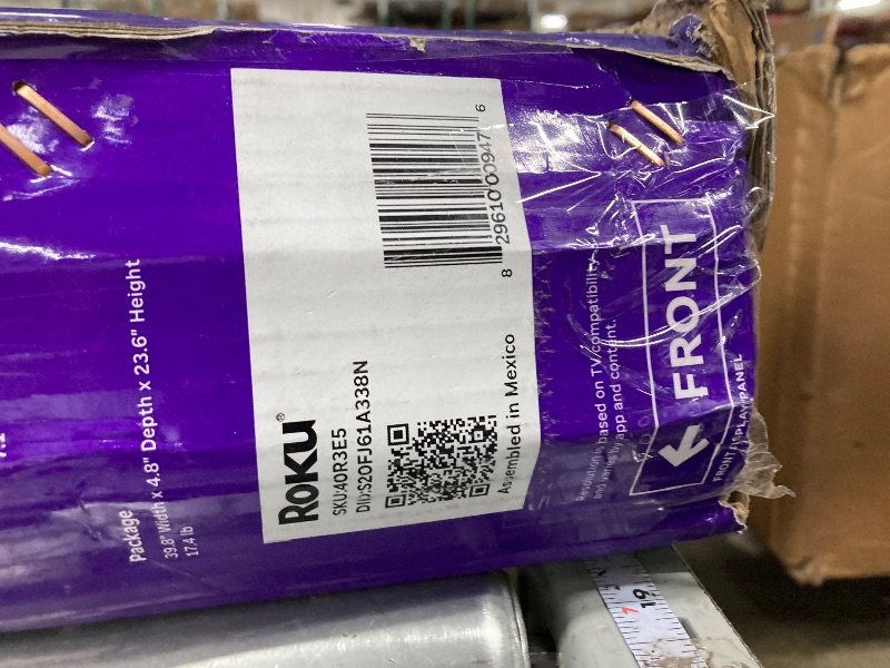 Photo 1 of **NO REFUNDS, NO RETURNS **Roku Smart TV 2026 – 40-Inch Select Series, 1080p Full HD TV – Roku TV with Voice Remote – Flat Screen LED Television with Wi-Fi for Streaming Live Local News Sports & Movies, Bluetooth Headphone Mode
