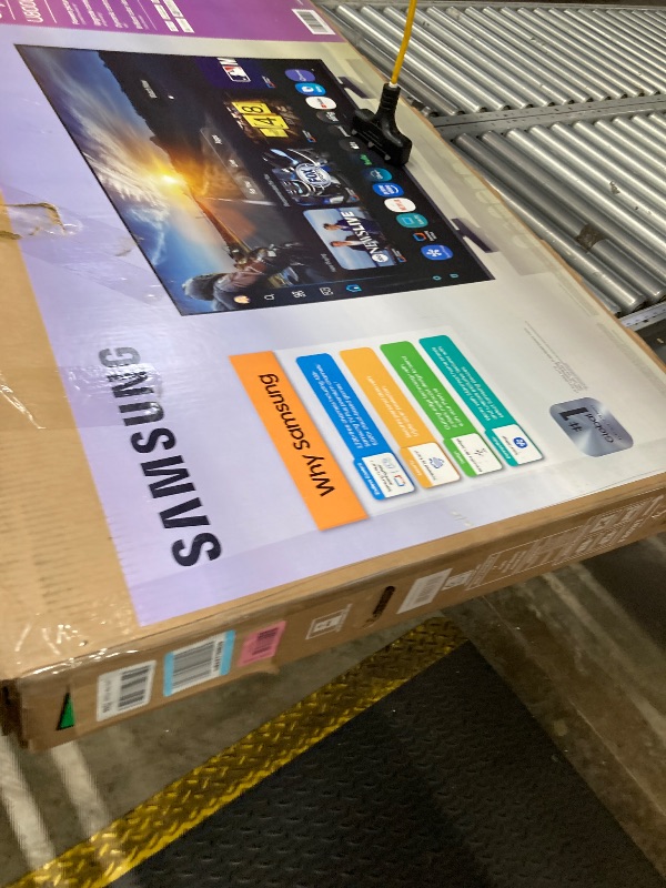 Photo 1 of ** NO REFUNDS, NO RETURNS ** Samsung 50-Inch Class Crystal UHD U8000F 4K Smart TV (2025 Model) Endless Free Content, Crystal Processor 4K, MetalStream Design, Knox Security, Alexa Built-in