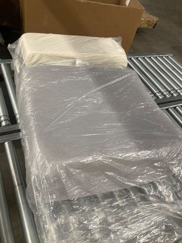 Photo 1 of ***DAMAGED -SELLING AS IS *** Lazyzizi Folding Sofa Bed Foldable Futon Couch Bed 4Inch Sleeper Floor Sofa for Adults, Camper, Guest, with Headrest, Breathable & Washable Cover (Single)
