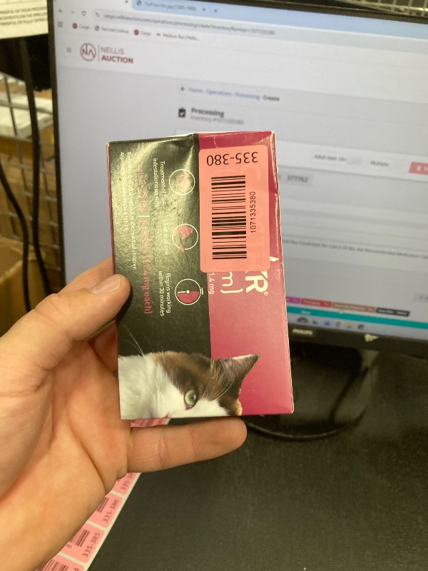 Photo 1 of ***EXP 10/20/26***Capstar (nitenpyram) Cat Flea Treatment, Fast-Acting Oral Flea Treatment for Cats 2-25 lbs, Vet-Recommended Medication Tablets Start Killing in 30 Minutes, 6 Doses***EXP 10/20/26***
