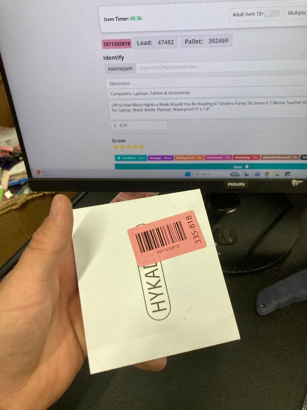 Photo 1 of (3Pcs) How Many Nights a Week Should You Be Reading 67 Stickers Funny Six Seven 6 7 Meme Teacher Sticker Reading 6-7 Teacher Vinyl Decals for Laptop, Water Bottle, Planner, Waterproof 3" x 1.8"