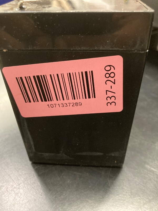 Photo 1 of **PARTIAL SET**
Miady 12V 5Ah Rechargeable Sealed Lead Acid Battery (2 Packs)