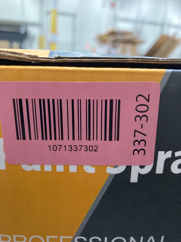 Photo 1 of ***MISSING PIECES -SELLING AS PARTS ONLY*** Cordless Paint Sprayer 3 Adjustable Spray Modes, Spray Paint Gun with 1400ML Container, Handheld Paint Sprayer for House Painting Furniture Cabinets Fence Wall