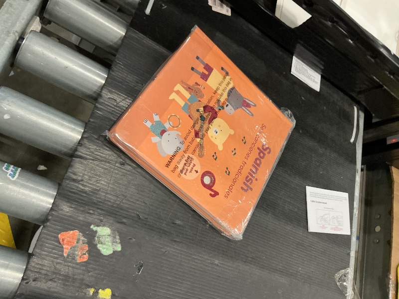 Photo 1 of ** SOLD AS IS, NO REFUNS/RETUEN** SEE COMMENTS!
Cali's Books Spanish Book for Toddlers 1-3 - Musical Books for Kids, Interactive Baby Sound Book, Educational Song Learning Toys, Bilingual Music Toy for Babies, Libros para ninos en Espanol