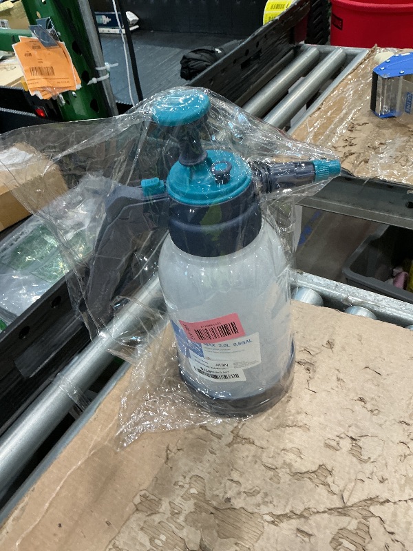 Photo 1 of 0.5 Gallon Garden Pump Sprayer, Hand Held Garden Sprayer, Water Spray Unit with Adjustable Nozzle and Extra Extended Spray