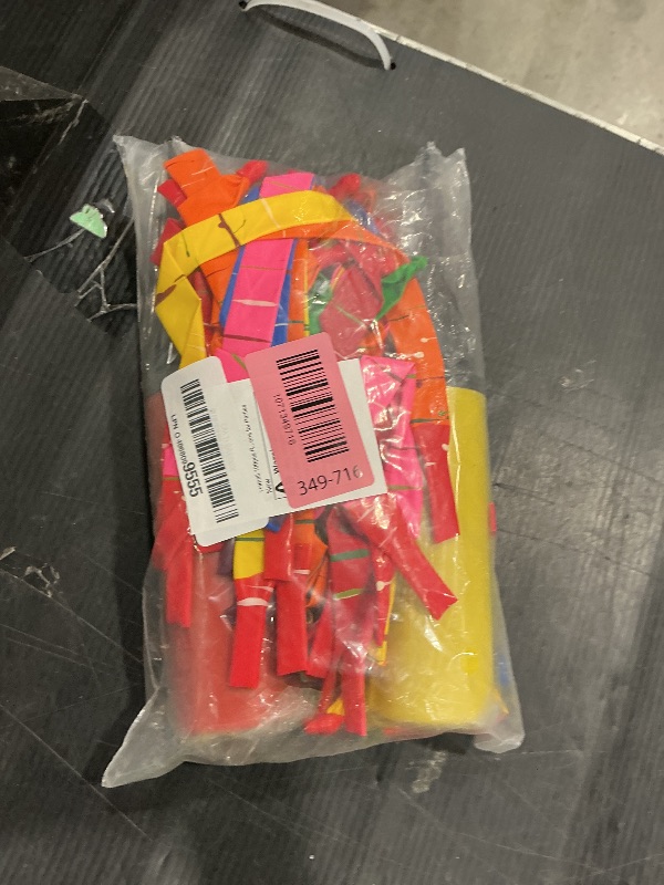 Photo 1 of 100pcs Rocket Balloons with Two Air Pump Colorful Giant Rocket Balloons for Parties