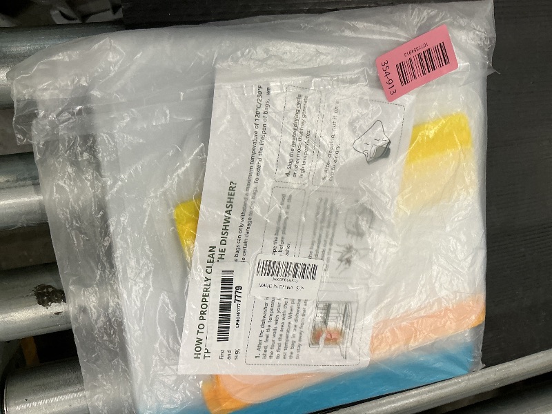 Photo 1 of 10 Pack Dishwasher Safe Reusable Bags, Leakproof Reusable Freezer Bags, BPA Free Food Storage Bags for Lunch Marinate Food Travel - 3 Gallon 3 Snack 4 Sandwich Bags