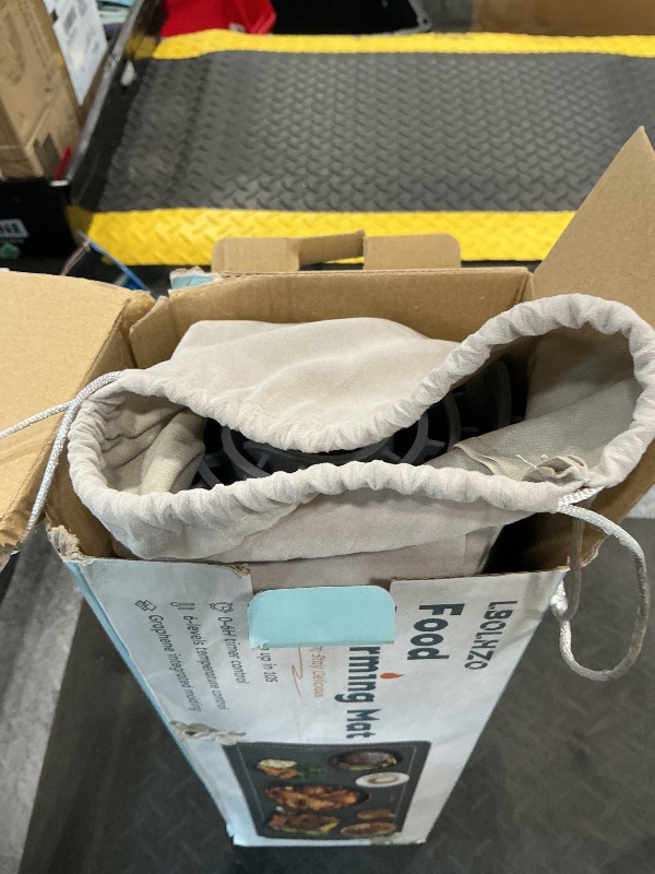 Photo 1 of *MISSING PARTS - see clerk notes*
LBOLHZO Warming Mat For Food Extra Large 36"x16" 580W Food Warmer Chafing Dishes for Buffet,Food Warming Mat,Food Warmers for Parties Buffet,6 Temp 6 Hour Timer Heating Mat for Food Mothers Day Gifts