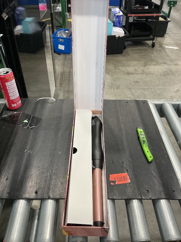 Photo 1 of [Non-Functional DOES NOT TURN ON]LANDOT Automatic Rotating Curling Iron: Easy-to-Use Ceramic Curling Wand 1 inch for Salon-Worthy Curls & Waves - Quick Heat & Adjustable Temp for All Hair Types