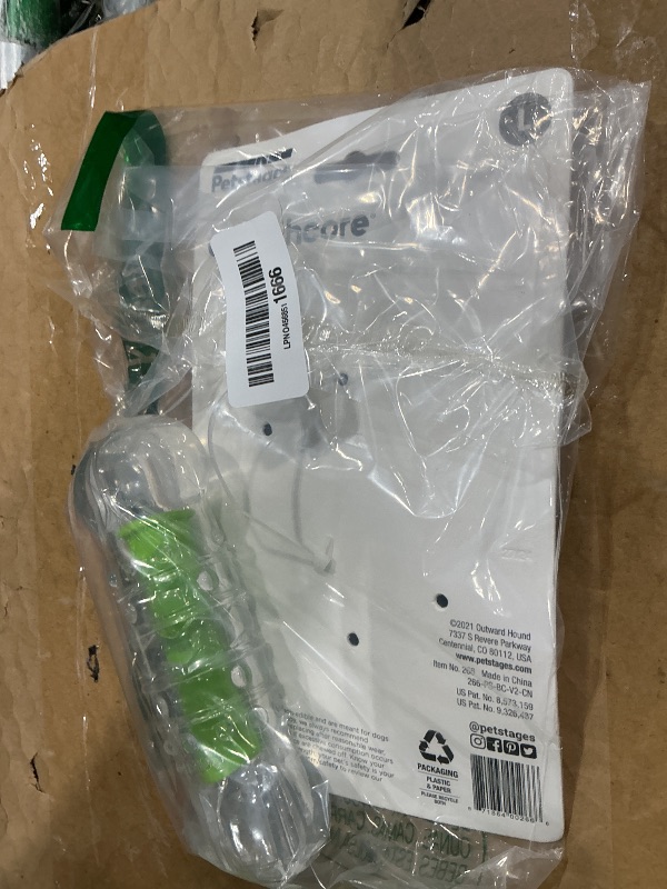 Photo 1 of **USED - MINOR DAMAGE**
Petstages Crunchcore Bone Water Bottle Alternative Dog Chew Toy, Large