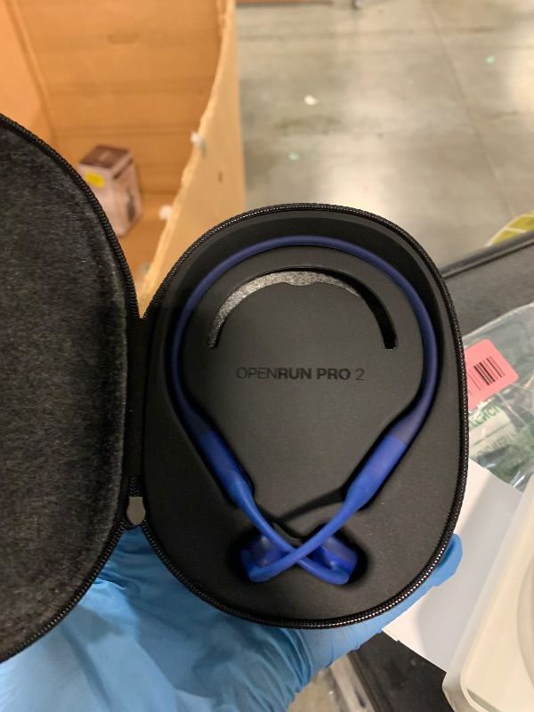 Photo 1 of ** SOLD AS IS, NO REFUND/RETURN** SEE COMMENTS!
SHOKZ New OpenRun Pro 2- Bone Conduction Headphones, Open-Ear Bluetooth Wireless Sport Earphones for Running, Workouts - Sweat Resistant, Secure Comfortable Fit -Deep Bass, Smart Mic, Reflective Strip