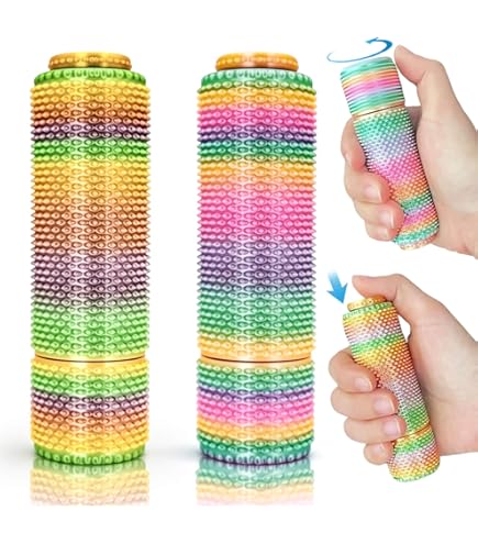 Photo 1 of 
2PCS Little Ouchies Pain Fidget, Pocket Mini Fidget Toy for Adults, Pain Stim Fidget, 3D Printed Venting Key Pendant, Spiky Grippie Stim Keychain Color-Changing (30?), Novelty Gifts for Friends