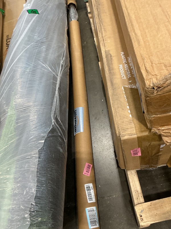 Photo 1 of **MISSING PARTS - ONLY the barbell bar**
Fitvids 2-Inch Olympic Bumper Weight Plates Including 280 LB Weight Plates & 7FT Olympic Barbell Bar, Colored
